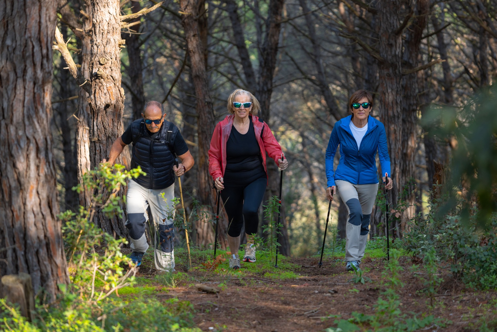 Hiking keeps us all healthy and positive